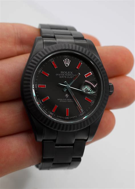 black venom rolex.